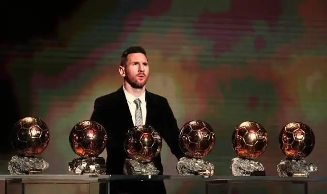 MESSI GANO SU OCTAVO BALÓN DE ORO