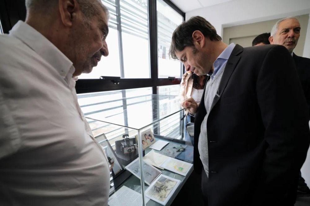 Axel Kicillof inauguró en La Plata el archivo Provincial de la Memoria