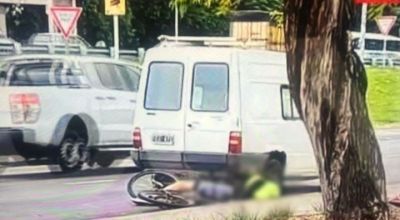 Tragedia: un ciclista murió atropellado en la colectora de General Paz